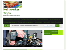 Tablet Screenshot of handwerker-heimwerker.de